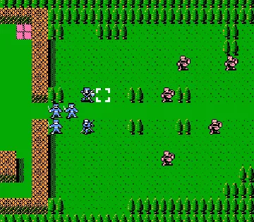 Fire Emblem Gaiden (Japan) (Virtual Console) screen shot game playing